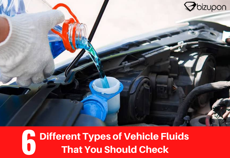 Six Different Types Of Vehicle Fluids That You Should Check